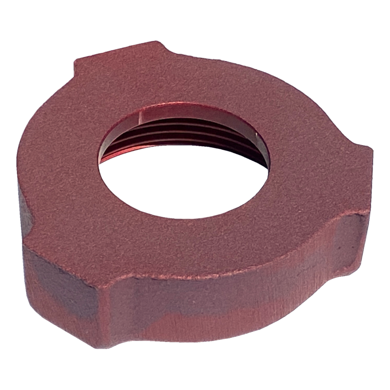 Nut, Tip Retainer, Pole Gun, Anodized American Spray Technologies