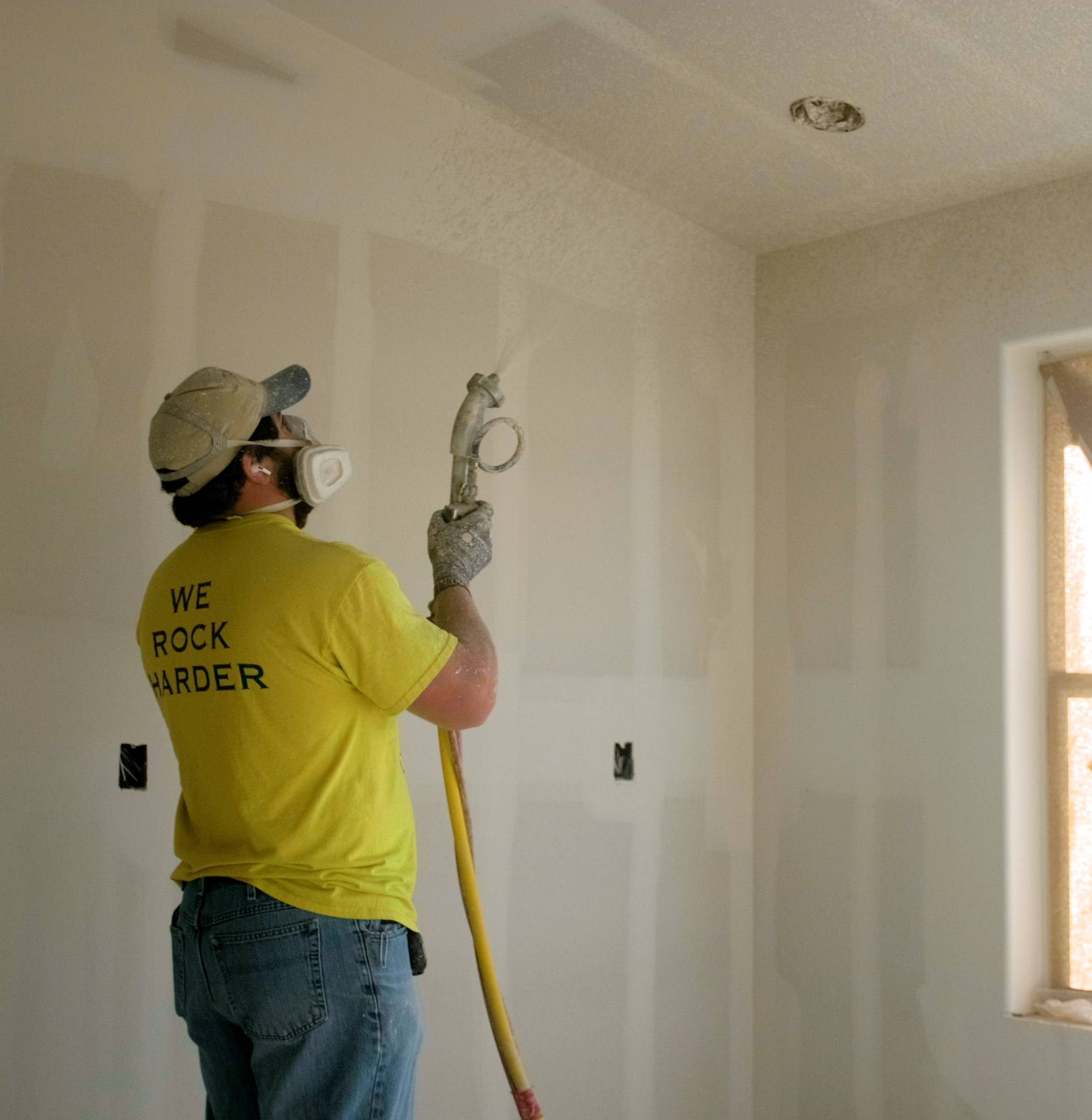 How a Knockdown Texture is Sprayed American Spray Technologies